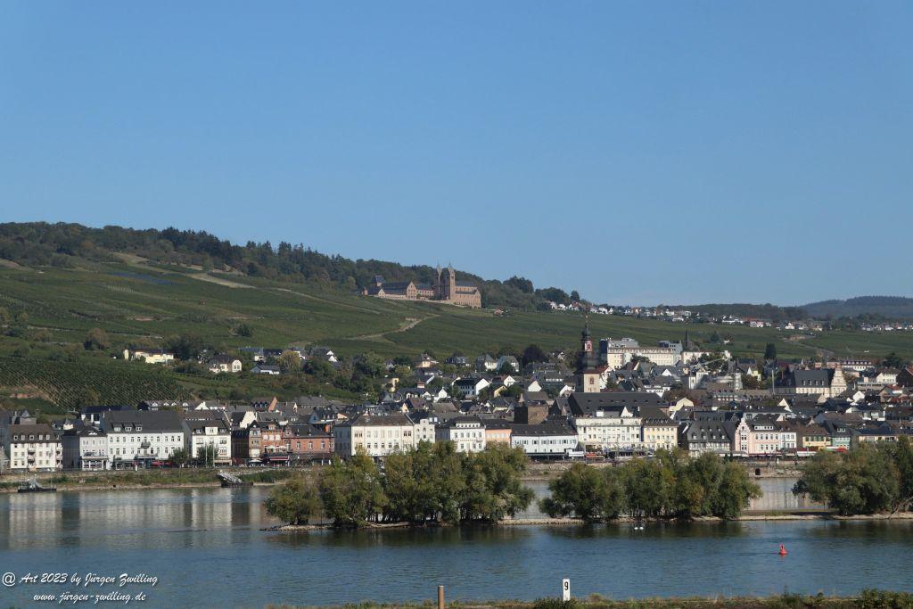 Philosophische Bildwanderung Große Rüdesheimer Runde mit Schleife Ramstein von Bingen