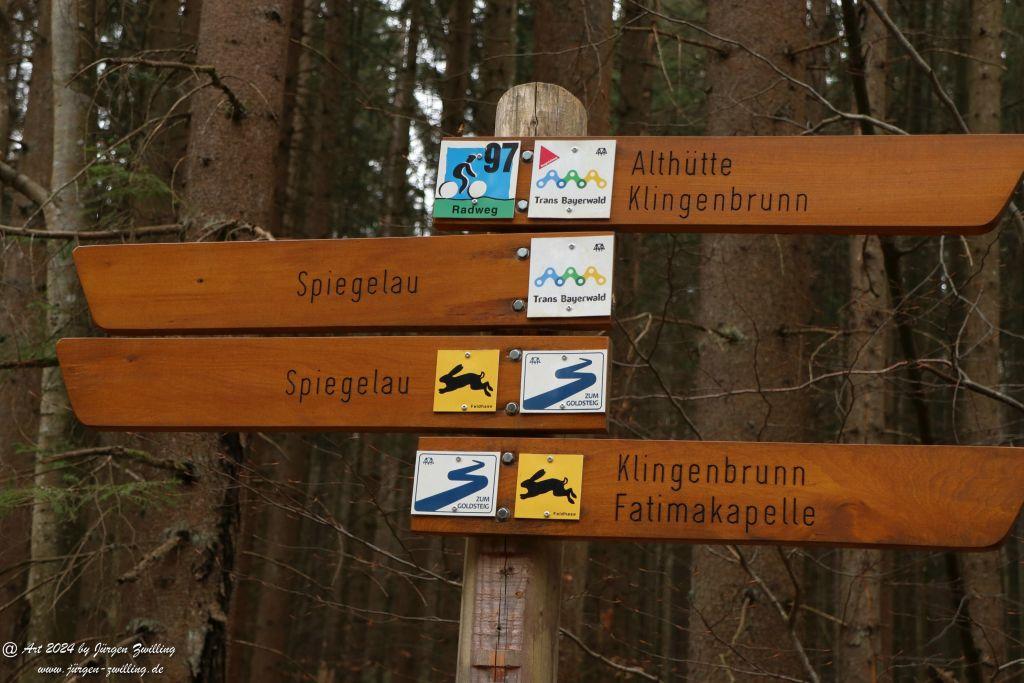 Philosophische Bildwanderung Rundweg Feldhase -Spiegelau - Bayerischer Wald