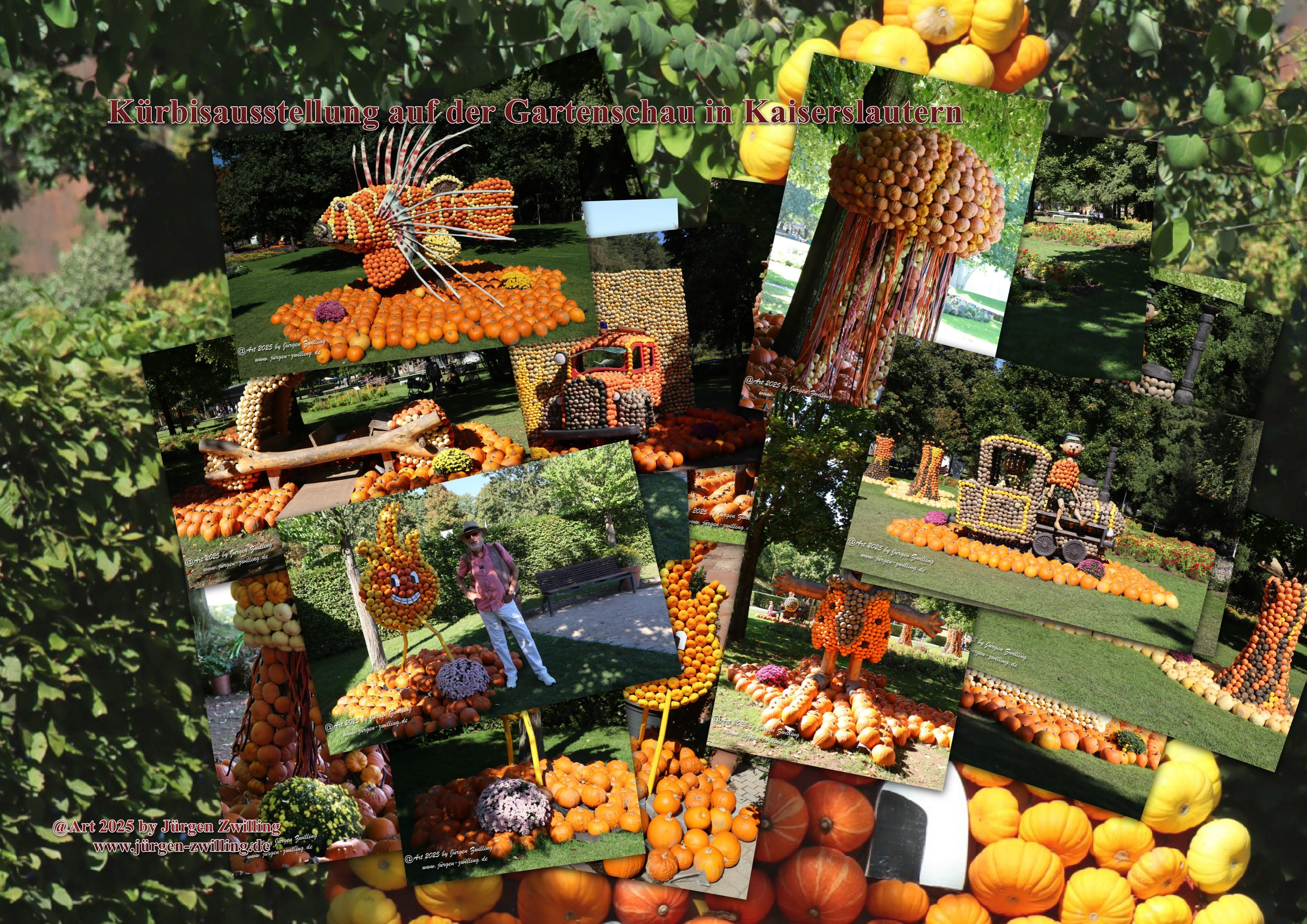 Kürbisausstellung auf der Gartenschau in Kaiserslautern