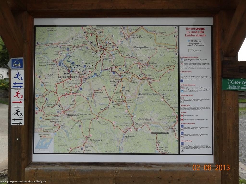 Philosophische Bildwanderung Höhenweg Grund - Spessart