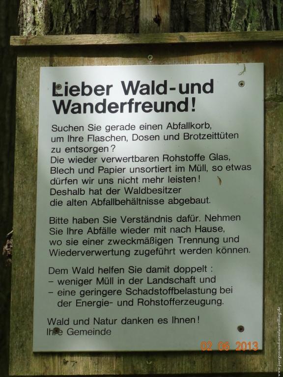 Philosophische Bildwanderung Höhenweg Grund - Spessart
