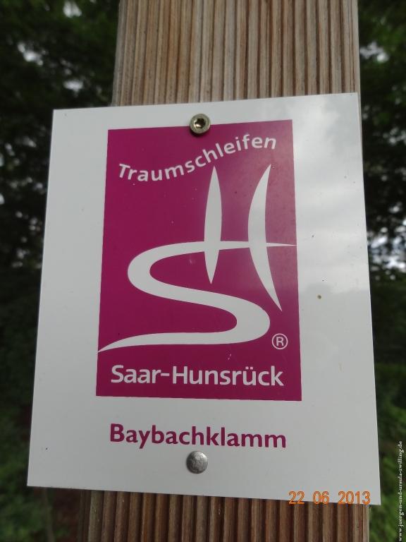 Philosophische Bildwanderung Traumschleife Baybachklamm