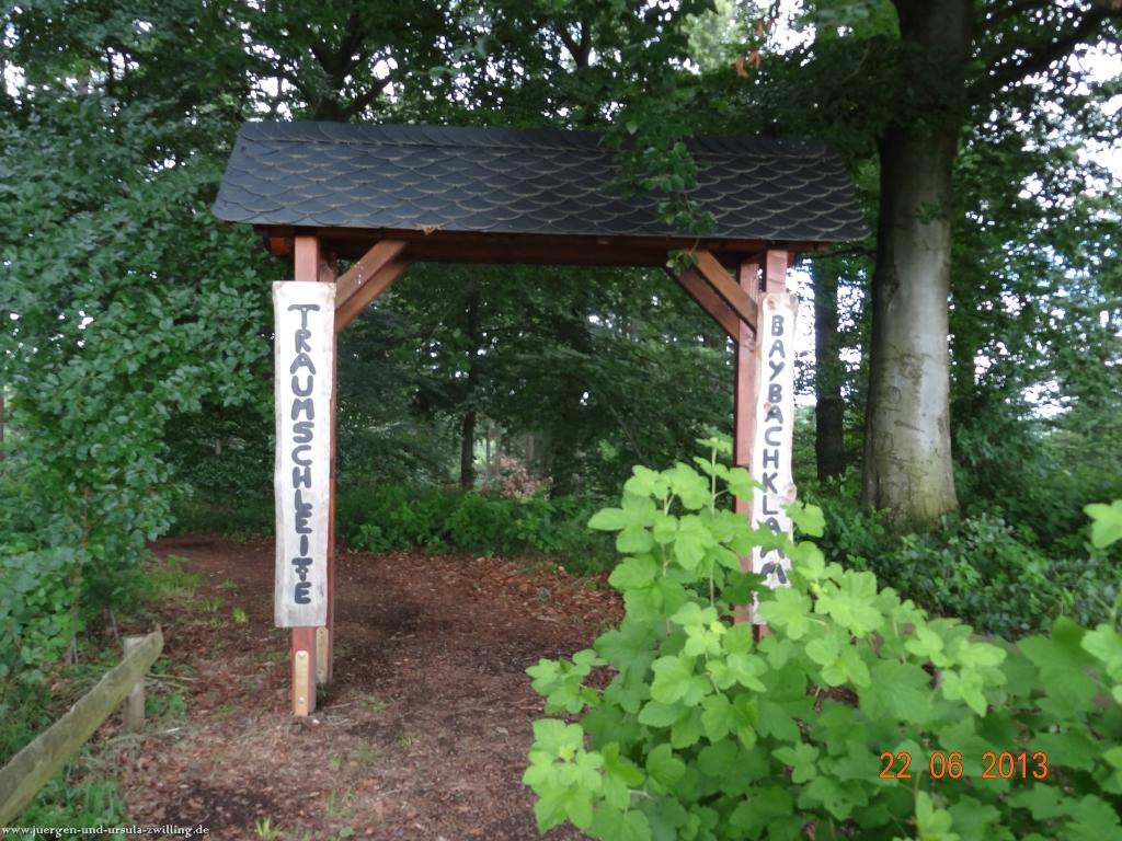 Philosophische Bildwanderung Traumschleife Baybachklamm