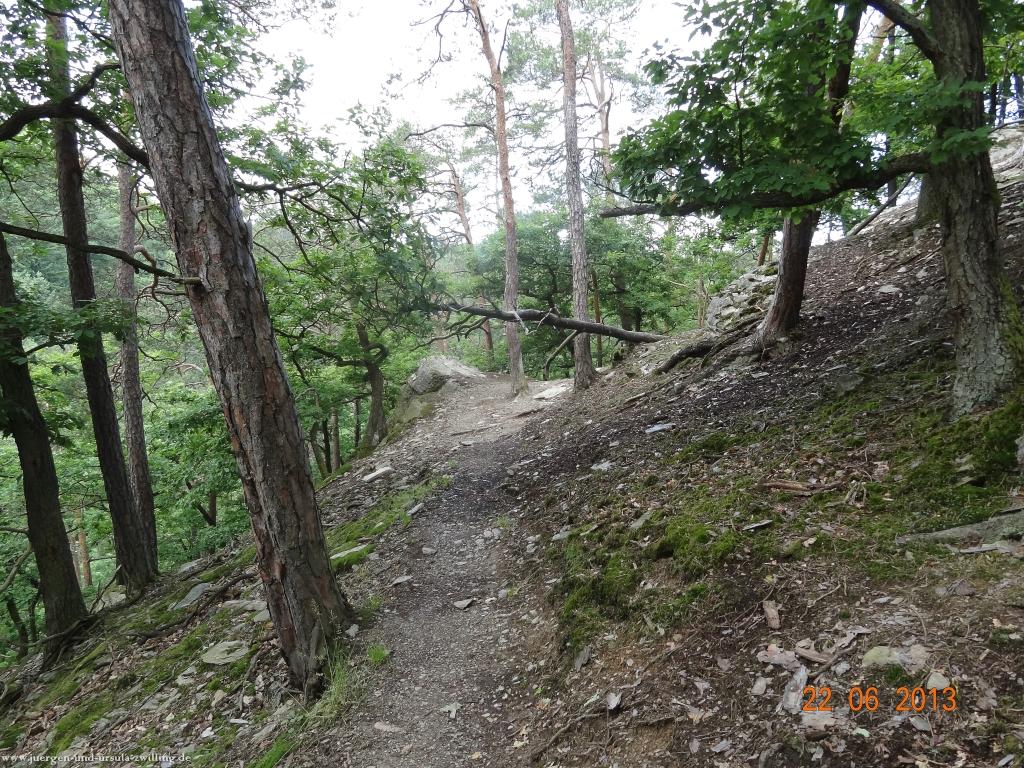 Philosophische Bildwanderung Traumschleife Baybachklamm