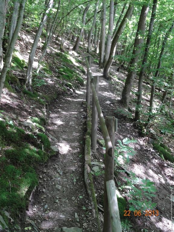 Philosophische Bildwanderung Traumschleife Baybachklamm