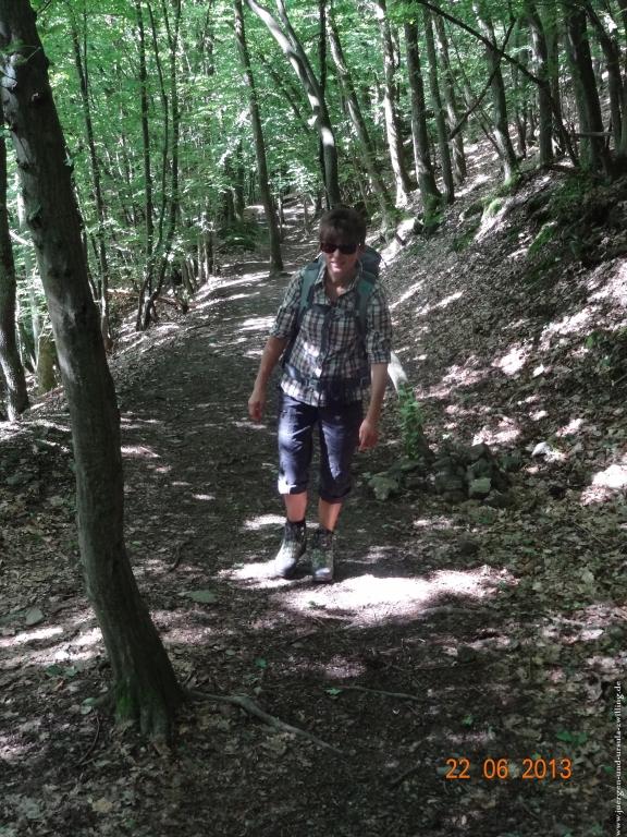 Philosophische Bildwanderung Traumschleife Baybachklamm