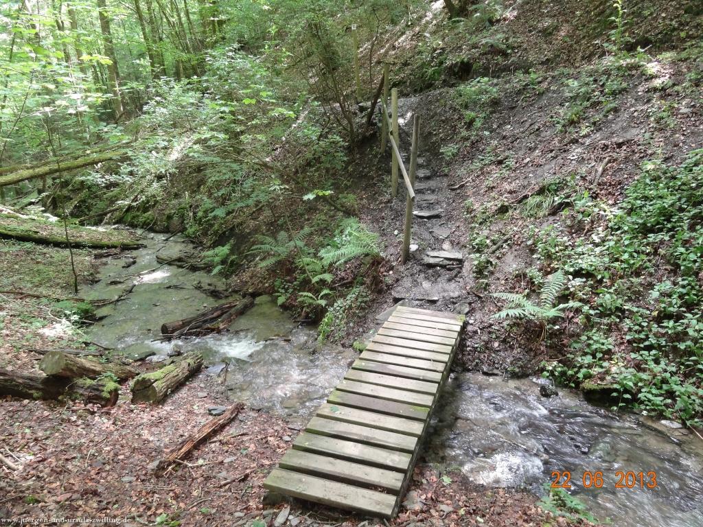 Philosophische Bildwanderung Traumschleife Baybachklamm