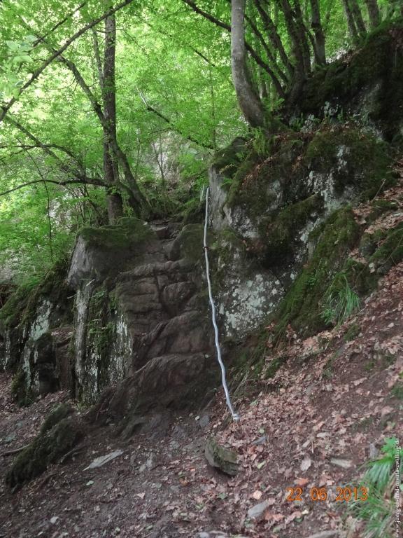 Philosophische Bildwanderung Traumschleife Baybachklamm