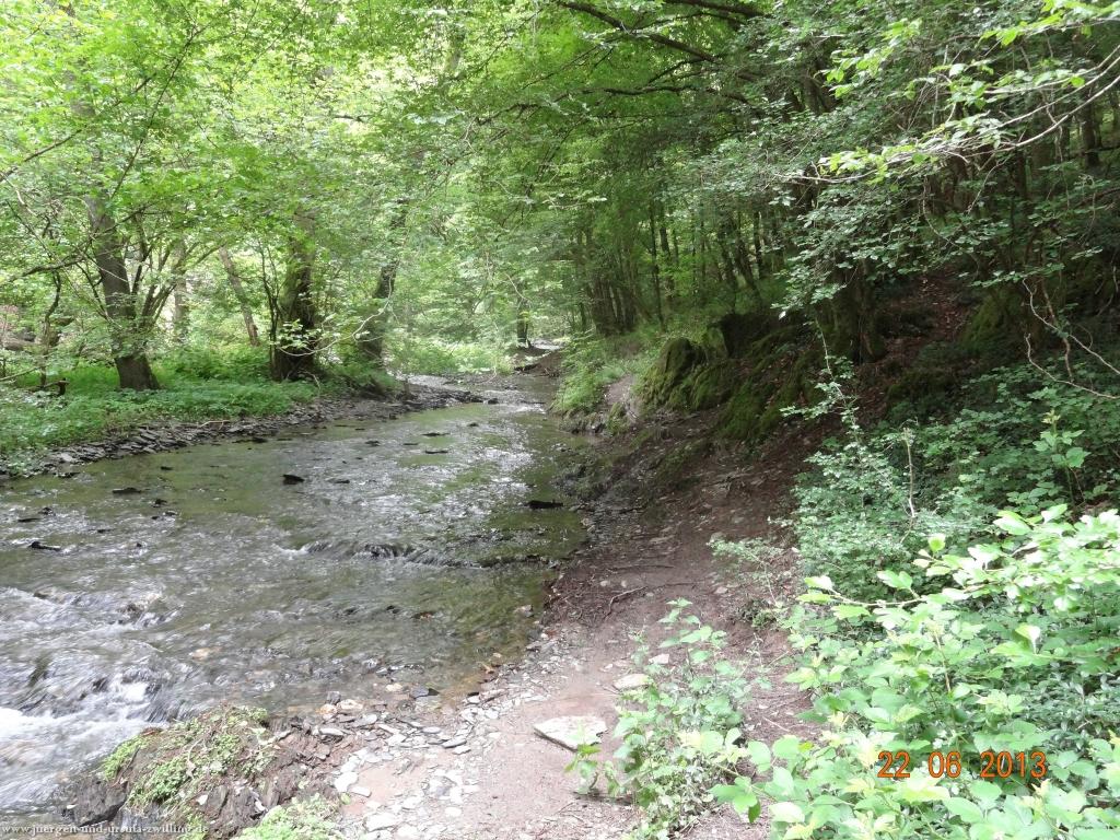 Philosophische Bildwanderung Traumschleife Baybachklamm