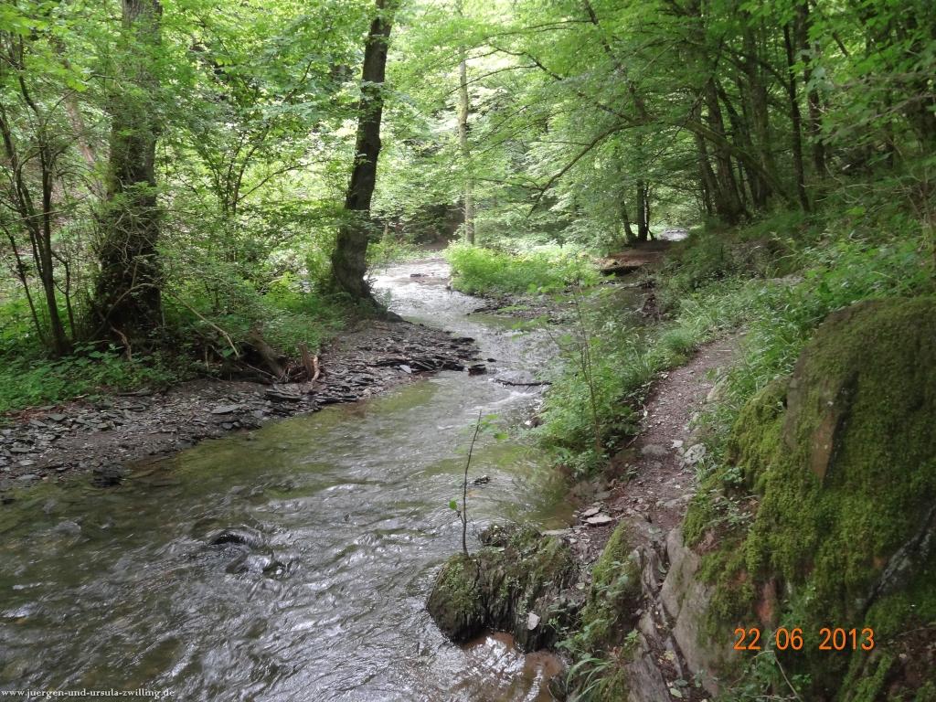 Philosophische Bildwanderung Traumschleife Baybachklamm