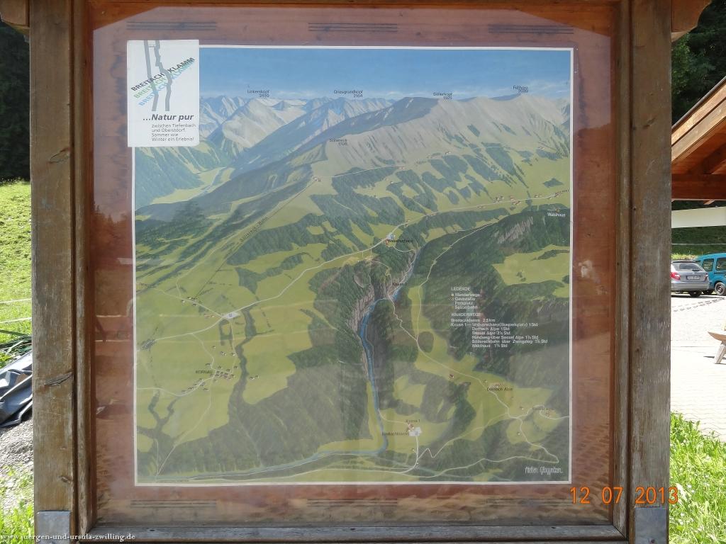 Philosophische Bildwanderung Breitachklamm im Allgäu