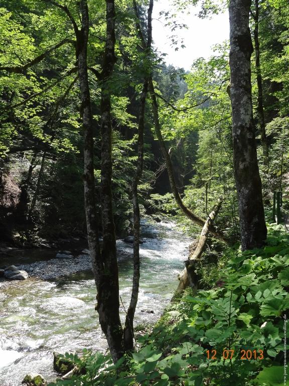 Philosophische Bildwanderung Breitachklamm im Allgäu