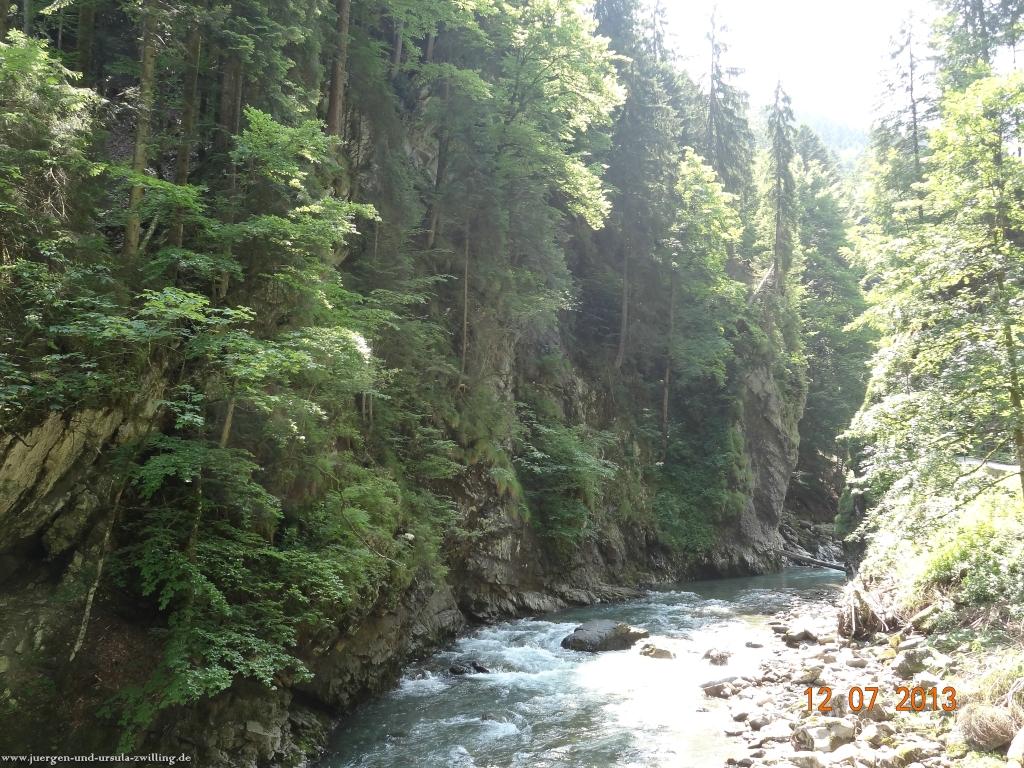 Philosophische Bildwanderung Breitachklamm im Allgäu