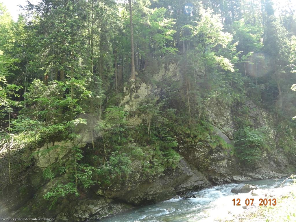 Philosophische Bildwanderung Breitachklamm im Allgäu