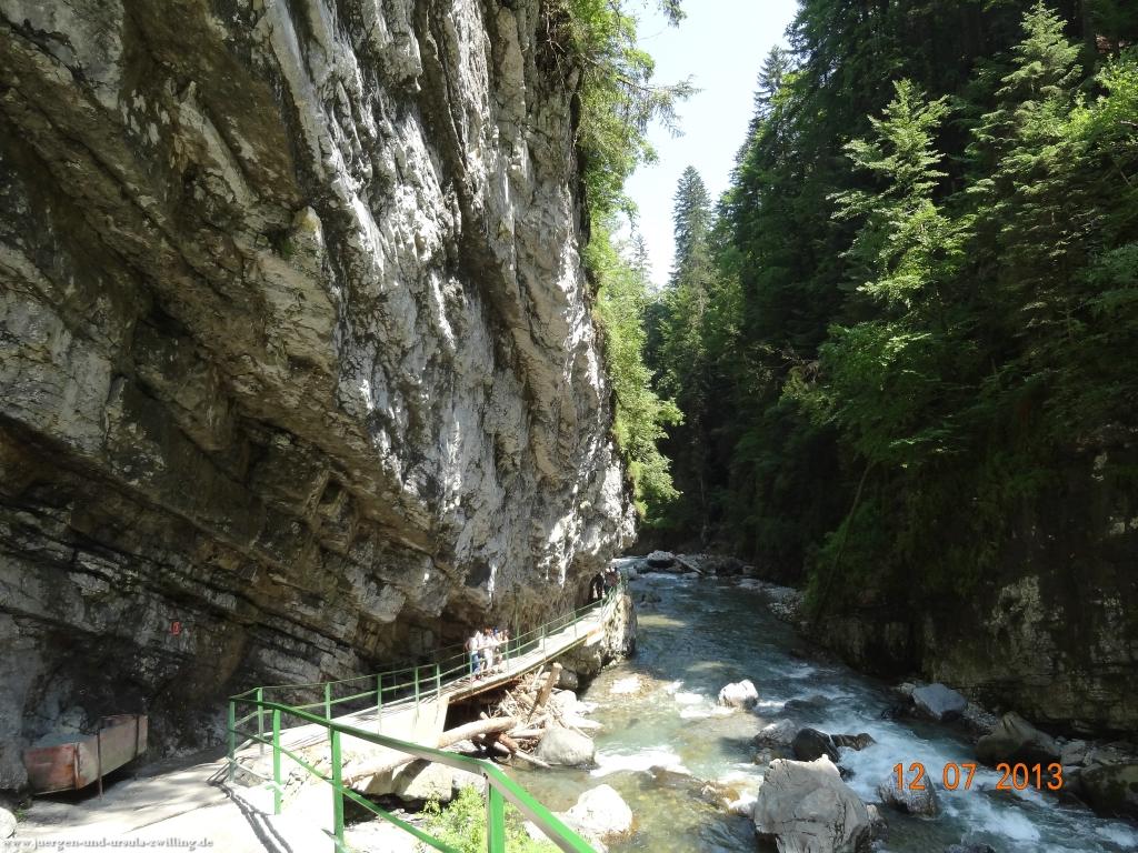 Philosophische Bildwanderung  Breitachklamm  im Allgäu