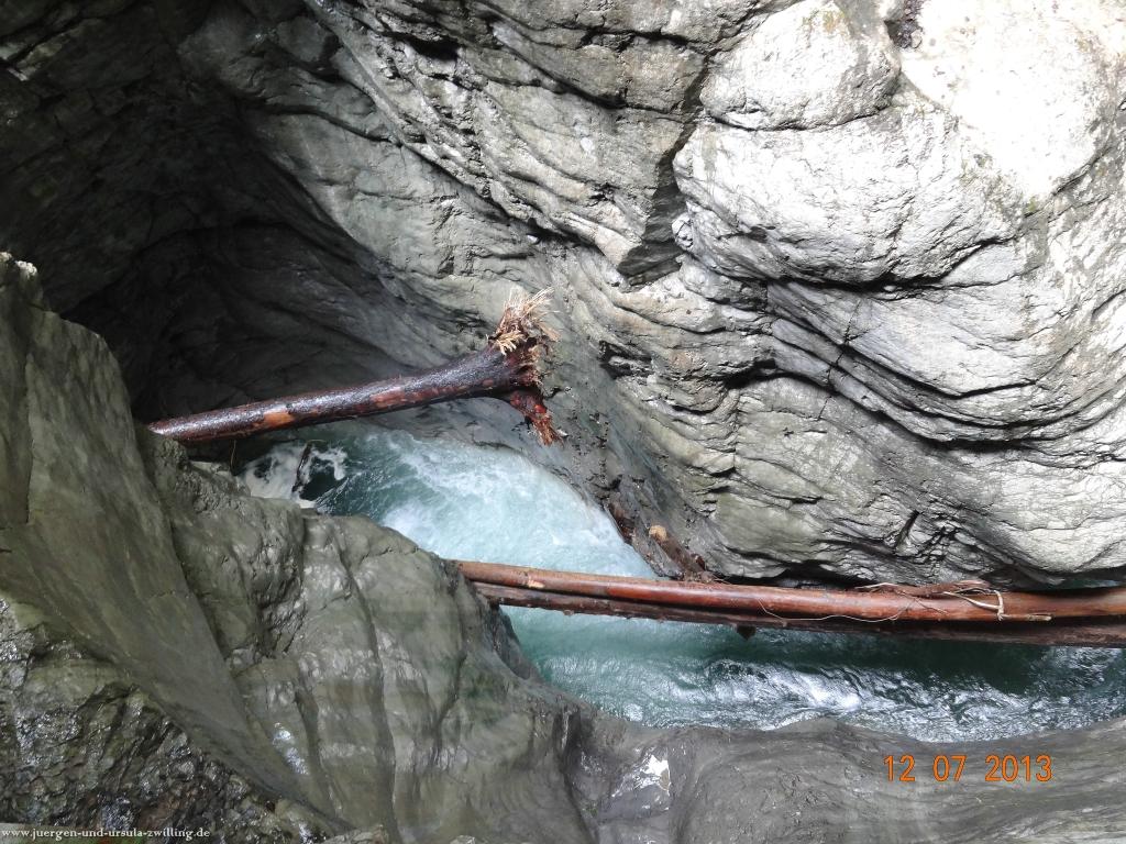 Philosophische Bildwanderung Breitachklamm im Allgäu