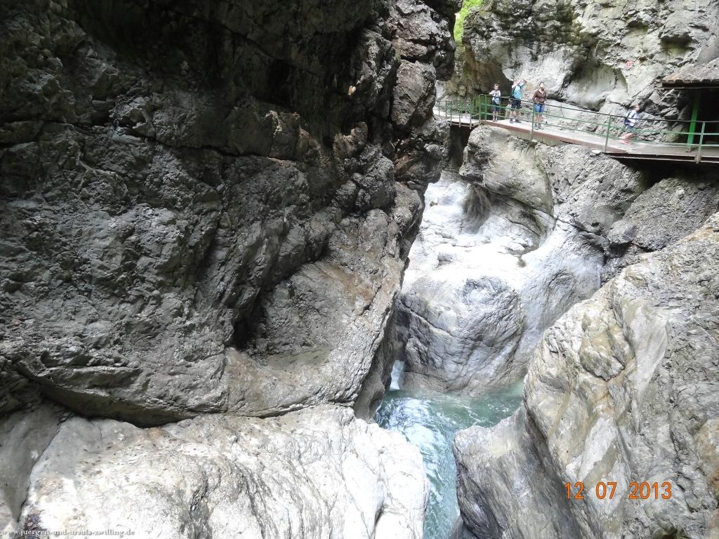 Philosophische Bildwanderung Breitachklamm im Allgäu
