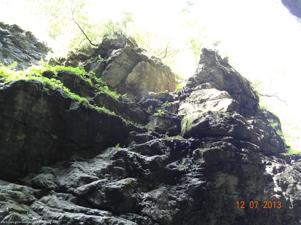 Philosophische Bildwanderung Breitachklamm im Allgäu