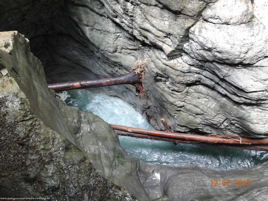 Philosophische Bildwanderung Breitachklamm im Allgäu