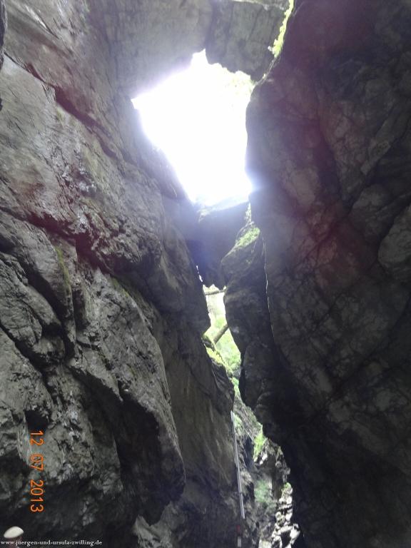 Philosophische Bildwanderung Breitachklamm im Allgäu