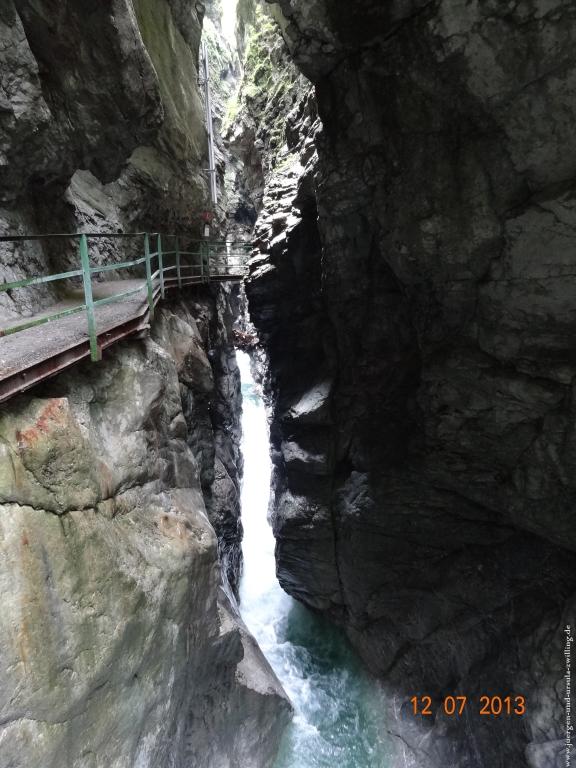Philosophische Bildwanderung Breitachklamm im Allgäu