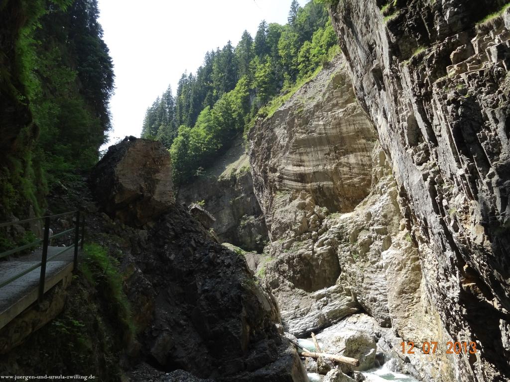 Philosophische Bildwanderung Breitachklamm im Allgäu