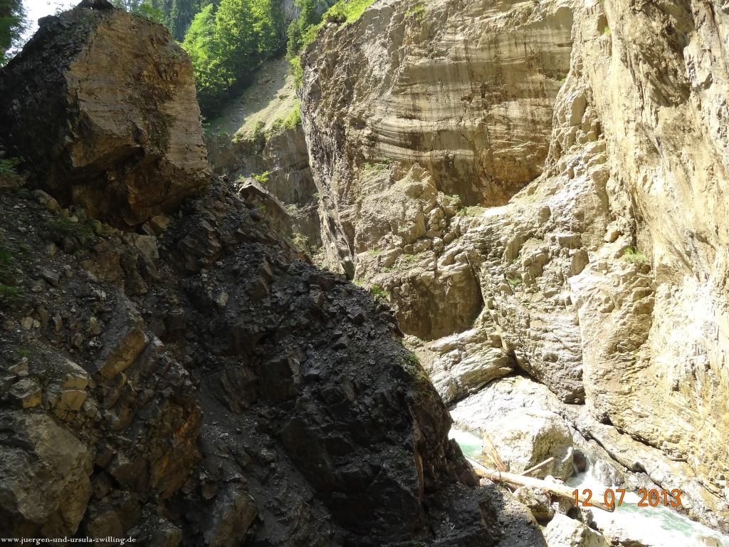 Philosophische Bildwanderung Breitachklamm im Allgäu