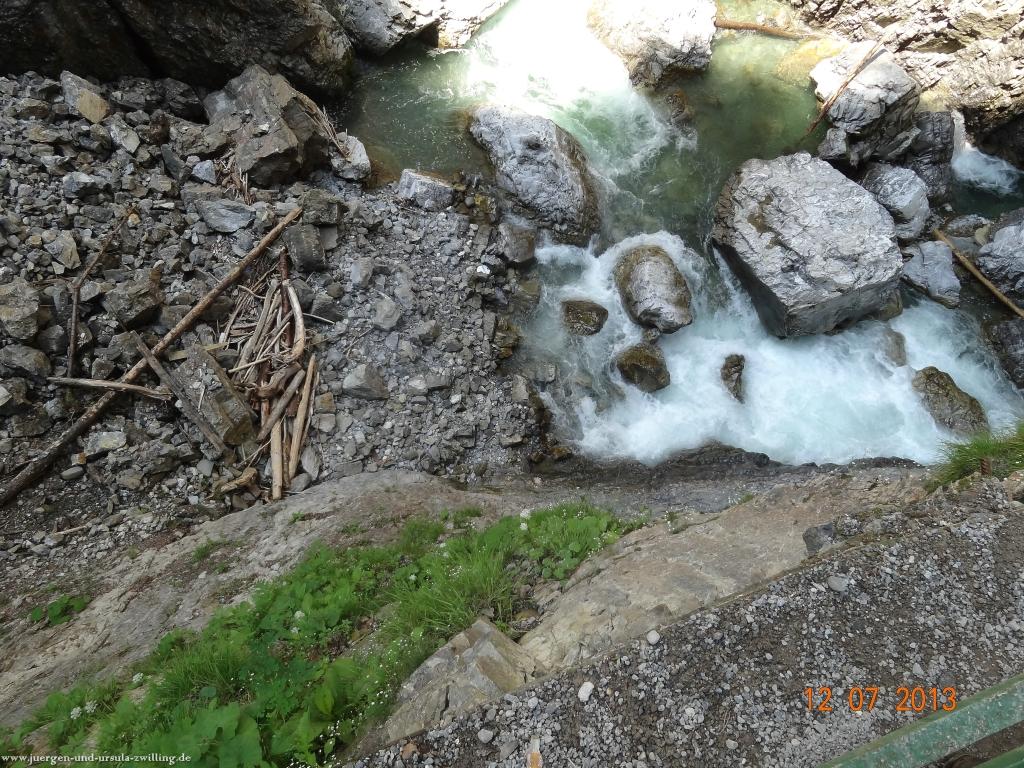 Philosophische Bildwanderung Breitachklamm im Allgäu