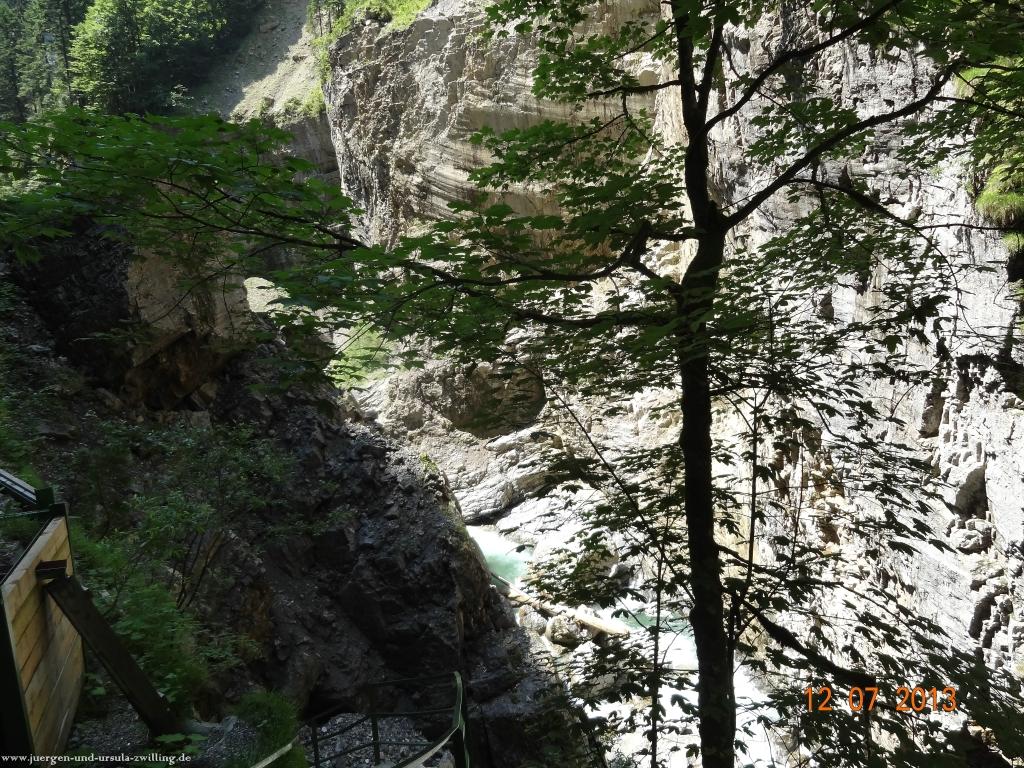 Philosophische Bildwanderung Breitachklamm im Allgäu