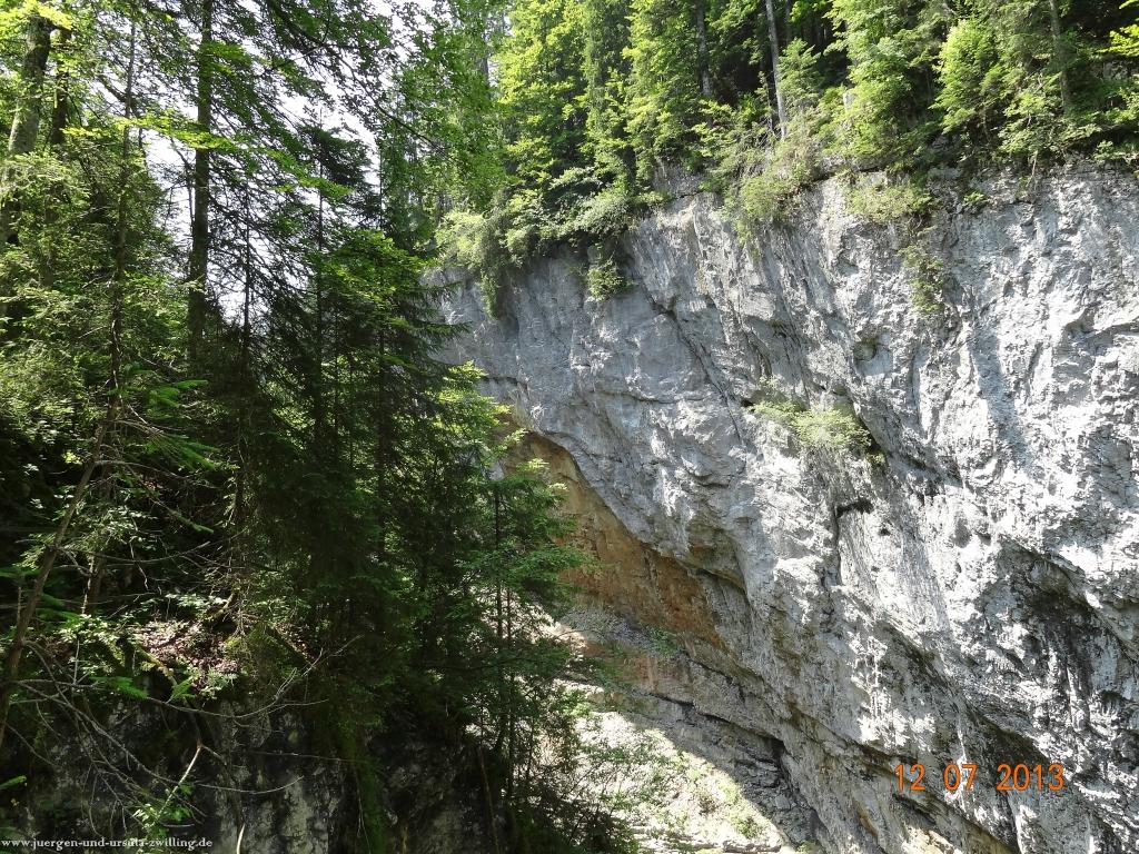 Philosophische Bildwanderung Breitachklamm im Allgäu