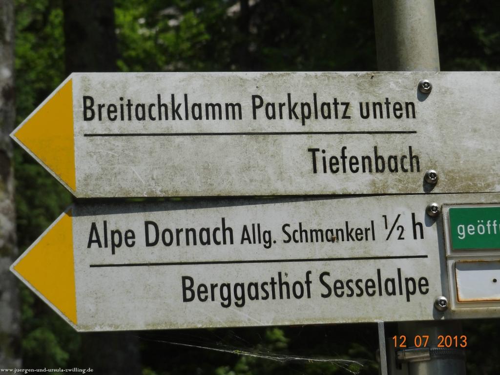 Philosophische Bildwanderung Breitachklamm im Allgäu