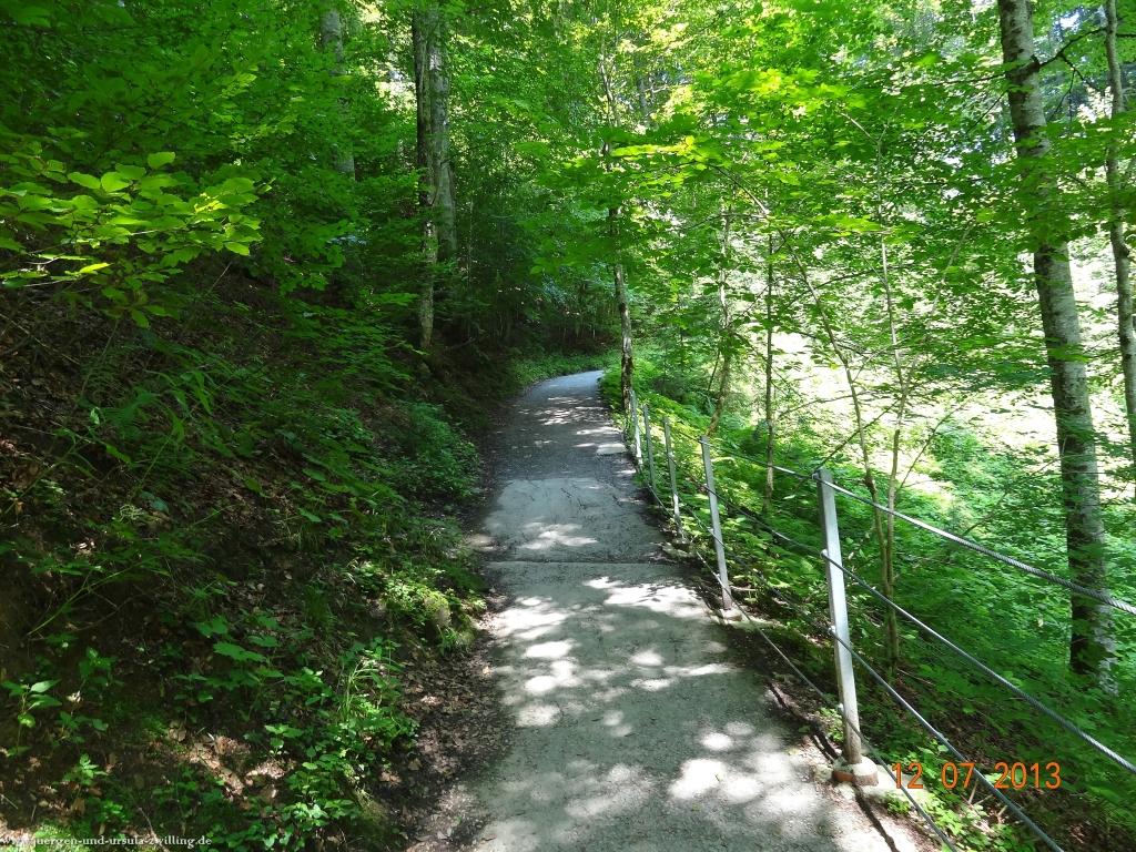 Philosophische Bildwanderung Breitachklamm im Allgäu