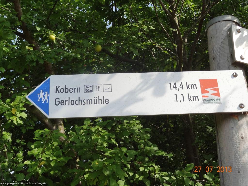 Philosophische Bildwanderung Traumpfad Koberner Burgpfad