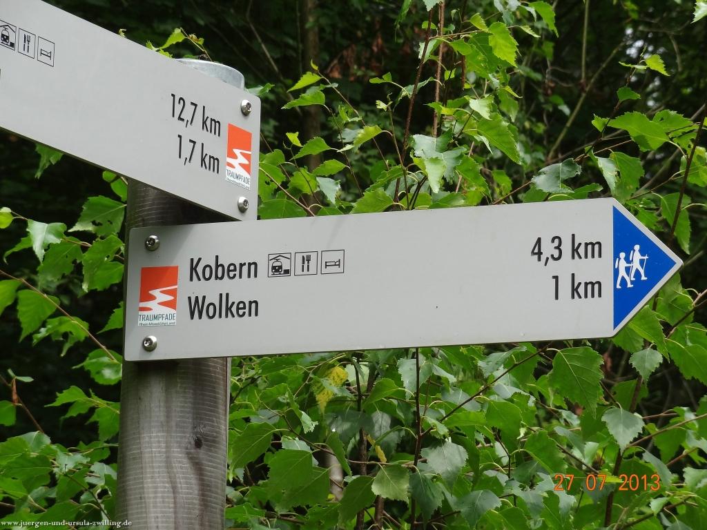 Philosophische Bildwanderung Traumpfad Koberner Burgpfad