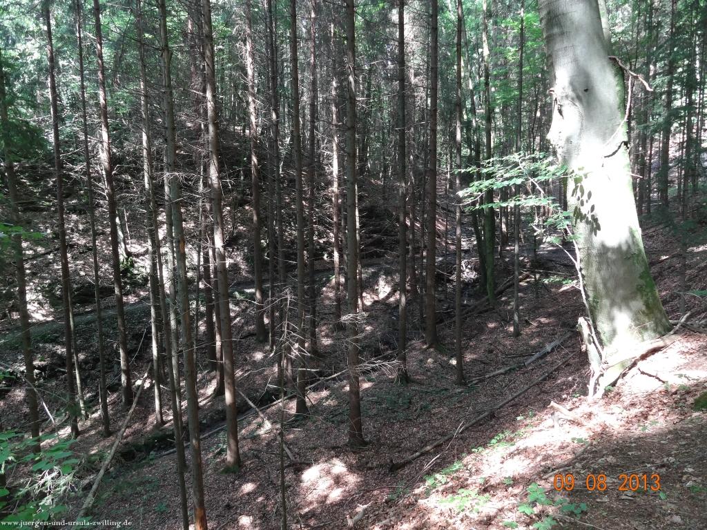 Philosophische Bildwanderung Waeller-Tour-Brexbachschluchtweg