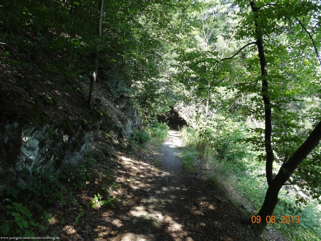 Philosophische Bildwanderung Waeller-Tour-Brexbachschluchtweg