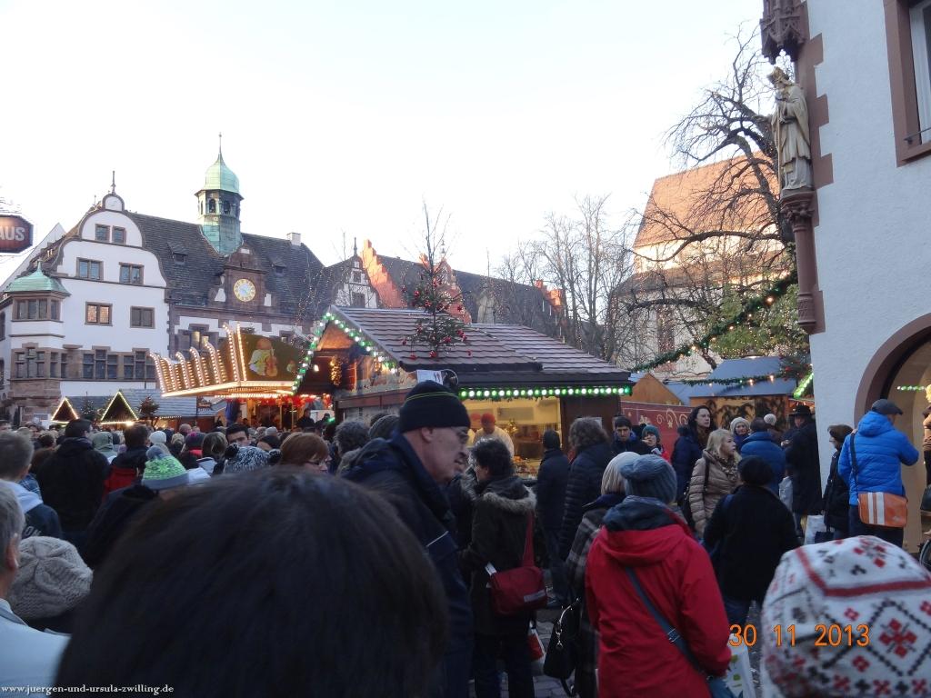 Weihnachtsmarkt in Freiburg