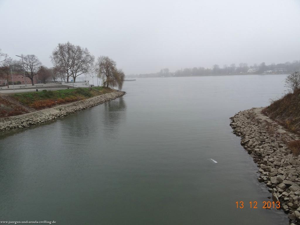 Philosophische Bildwanderung von Ginsheim Gustavsburg zum Mainzer Weihnachtsmarkt