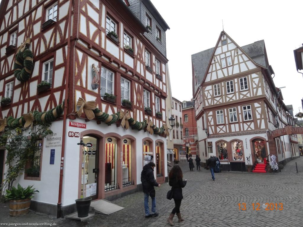 Philosophische Bildwanderung von Ginsheim Gustavsburg zum Mainzer Weihnachtsmarkt