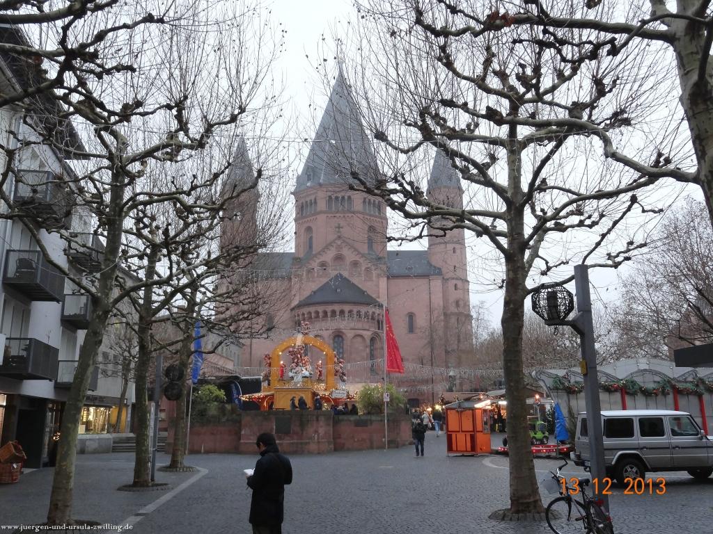 Philosophische Bildwanderung von Ginsheim Gustavsburg zum Mainzer Weihnachtsmarkt