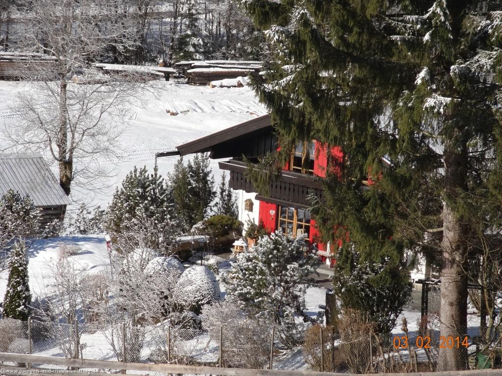 Philosophische Bildwanderung - Winterwanderung- Allgaeu Gerstruben - ein Bergdorf im Winter