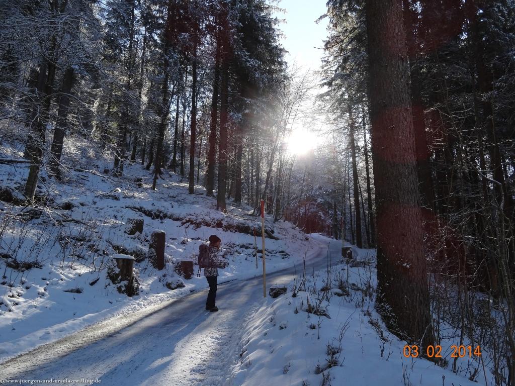Philosophische Bildwanderung - Winterwanderung- Allgaeu Gerstruben - ein Bergdorf im Winter