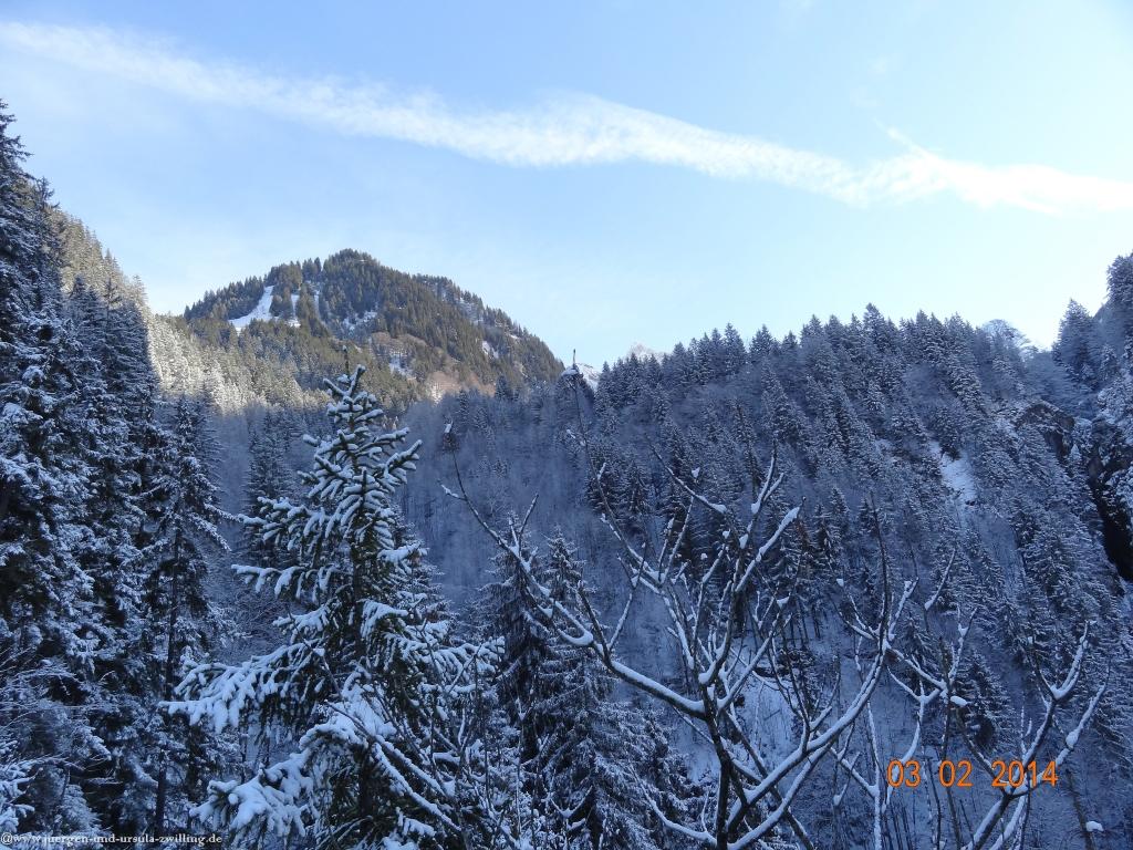 Philosophische Bildwanderung - Winterwanderung- Allgaeu Gerstruben - ein Bergdorf im Winter