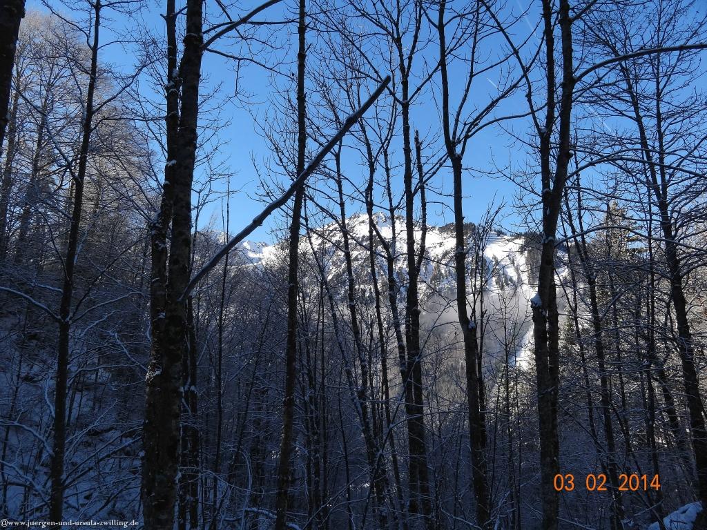Philosophische Bildwanderung - Winterwanderung- Allgaeu Gerstruben - ein Bergdorf im Winter