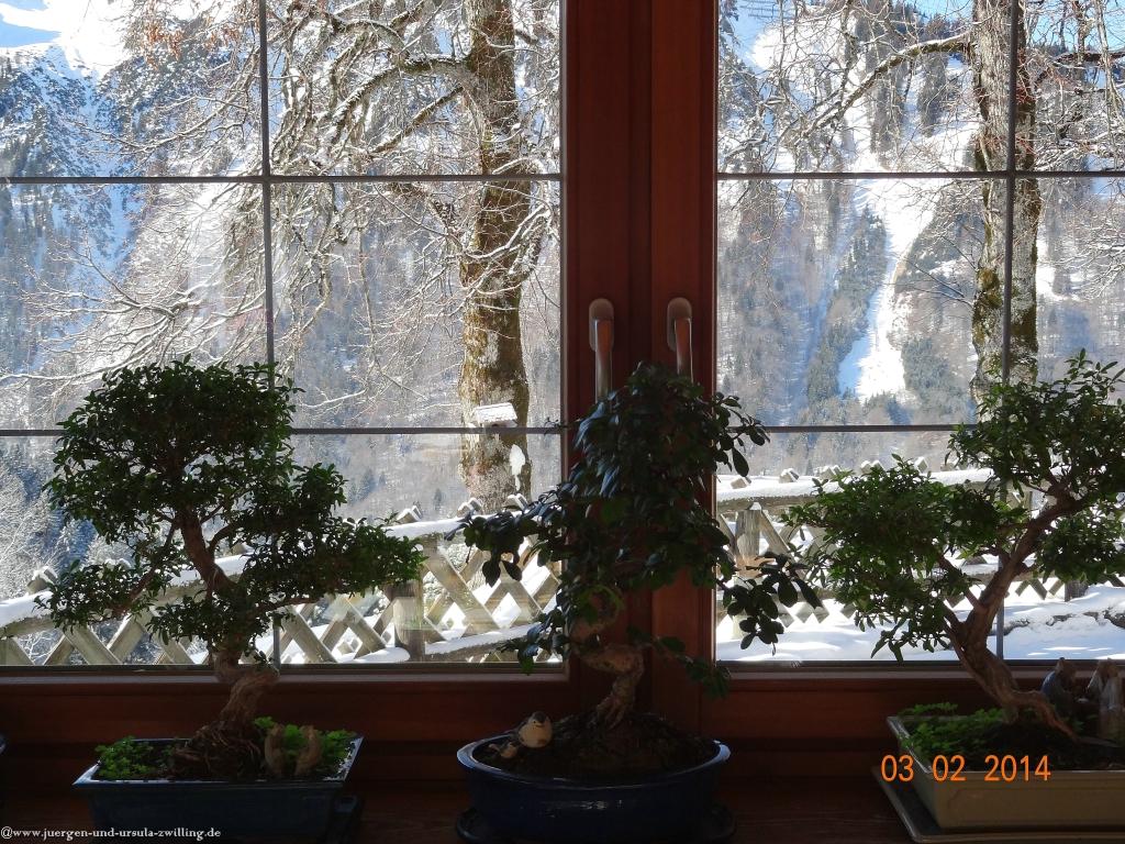 Philosophische Bildwanderung - Winterwanderung- Allgaeu Gerstruben - ein Bergdorf im Winter