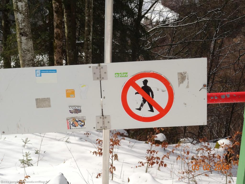 Philosophische Bildwanderung - Winterwanderung- Allgaeu Gerstruben - ein Bergdorf im Winter