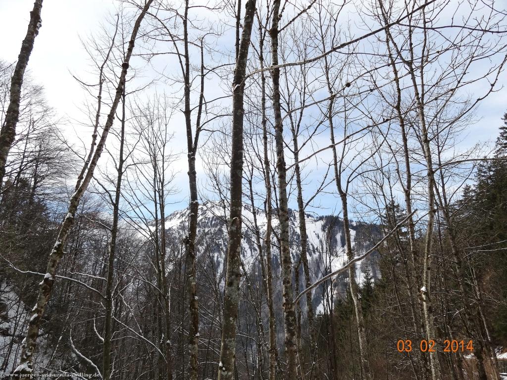 Philosophische Bildwanderung - Winterwanderung- Allgaeu Gerstruben - ein Bergdorf im Winter