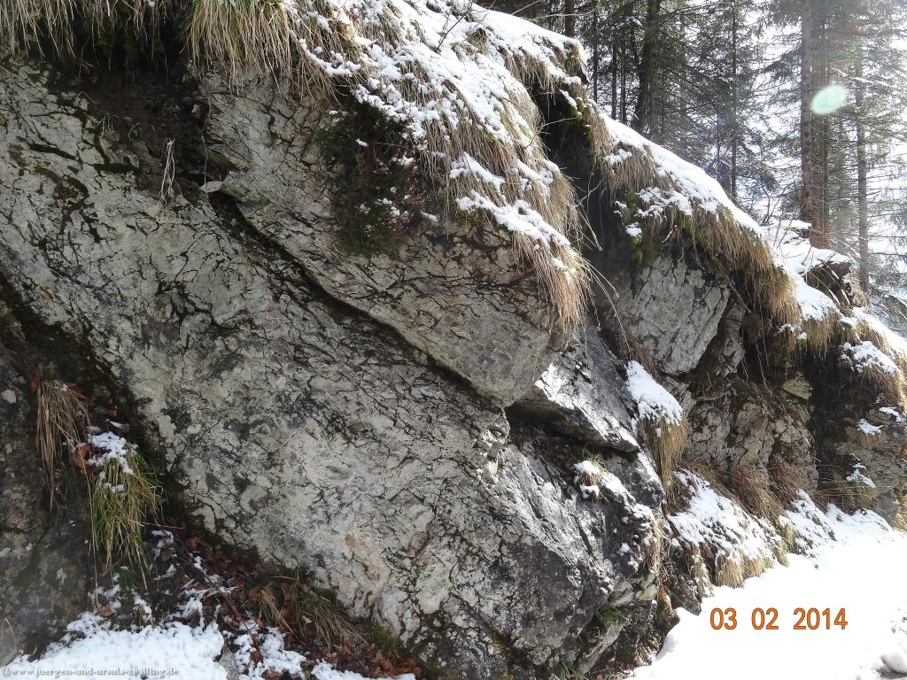 Philosophische Bildwanderung - Winterwanderung- Allgaeu Gerstruben - ein Bergdorf im Winter