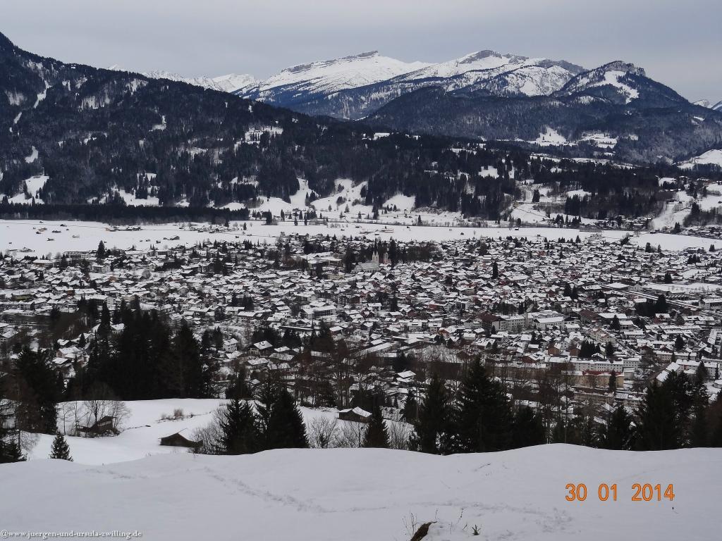 Philosophische Bildwanderung - G - Winterwanderung zur Gaisalpe im Allgäu