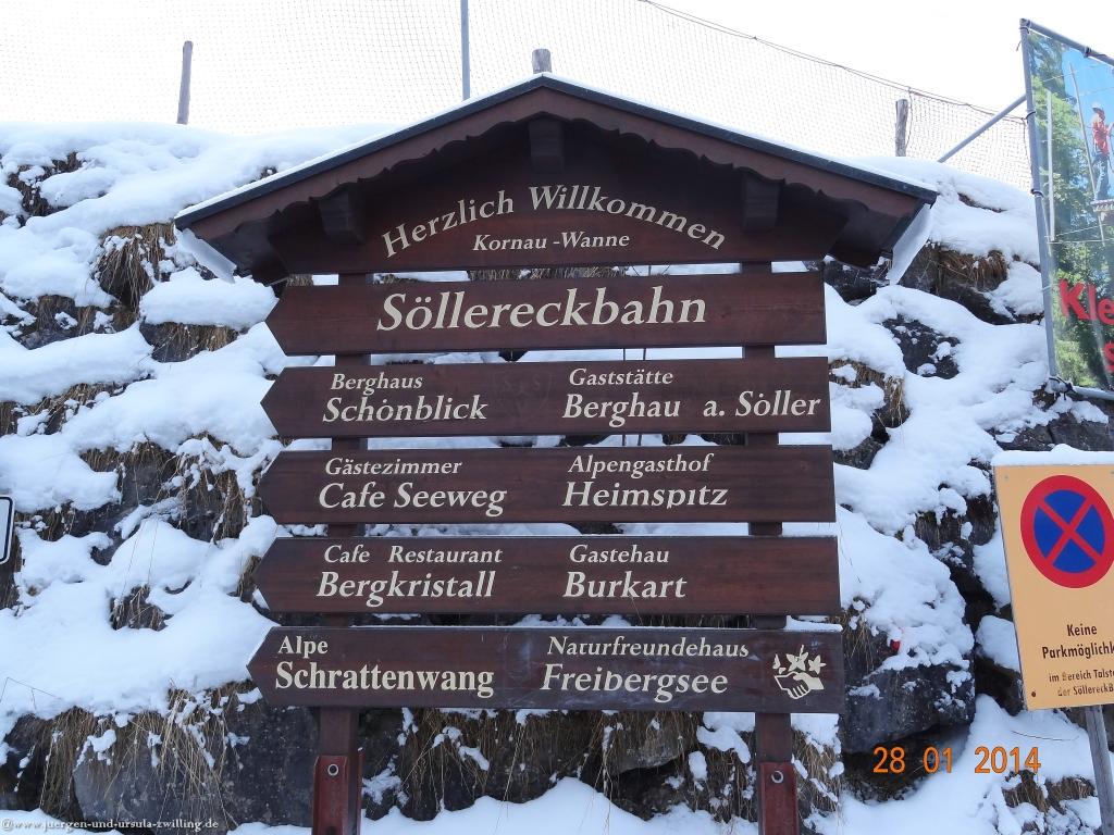 Philosophische Bildwanderung - Winterwanderung-Vom Schönblick nach Hochleite - im Allgaeu